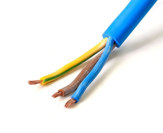Hovedbilde EL-Kabel 10m - 1 fas sort
