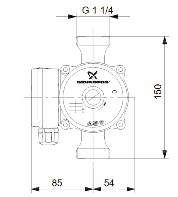 Hovedbilde UP 20-45 N 150 1x230V 